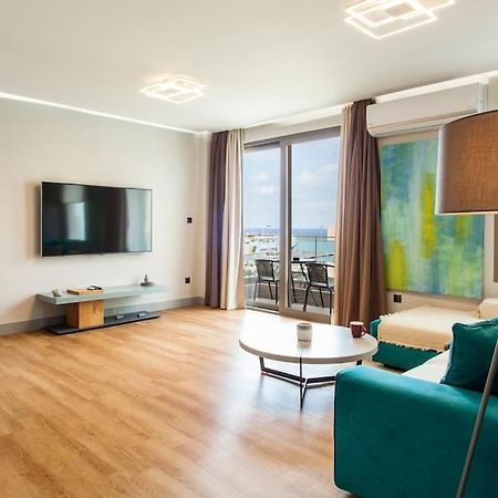 Minimal Loft Art With Sea View Over Heraklion Harbour Exteriér fotografie