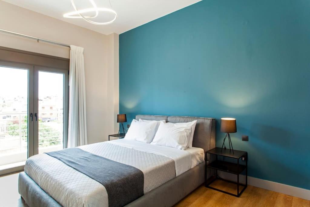 Minimal Loft Art With Sea View Over Heraklion Harbour Exteriér fotografie