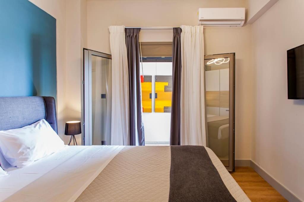 Minimal Loft Art With Sea View Over Heraklion Harbour Exteriér fotografie